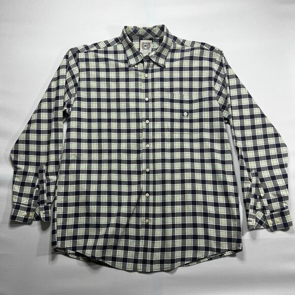 Cinch Men's Long Sleeve Multicolor Plaid Button Up Shirt - Size L - Picture 1 of 5